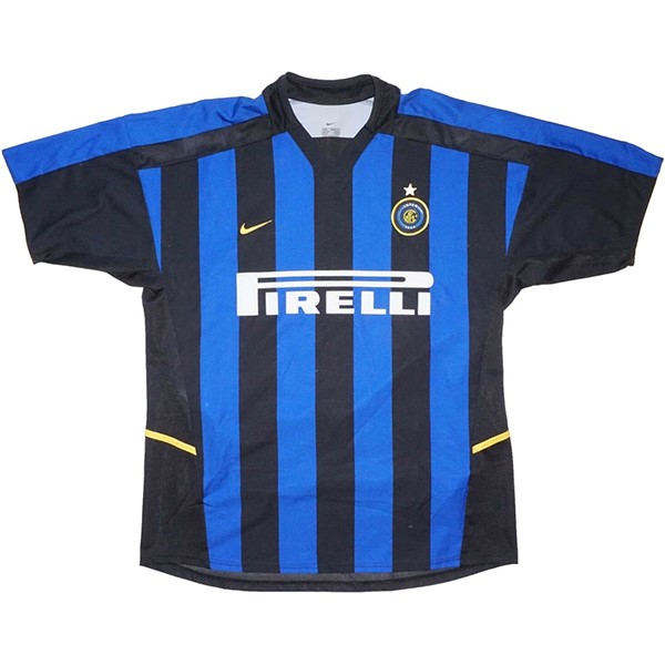 Camiseta Inter 1ª Retro 2002 2003 Azul